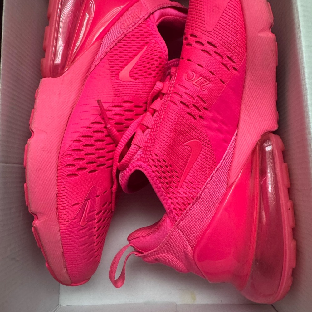 Nike Pink Sneakers with Breathable Knit Upper